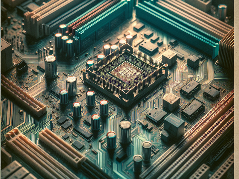 Vintage BIOS Motherboard