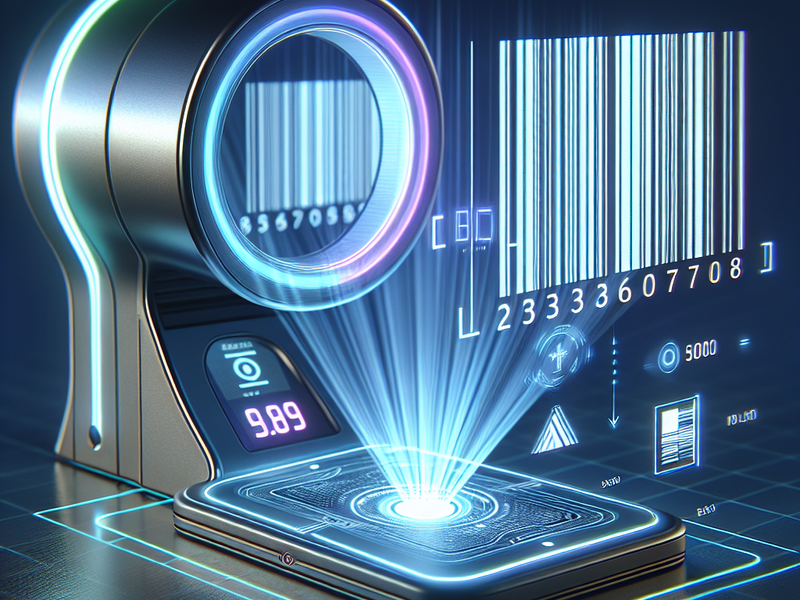 Futuristic Barcode Scanner